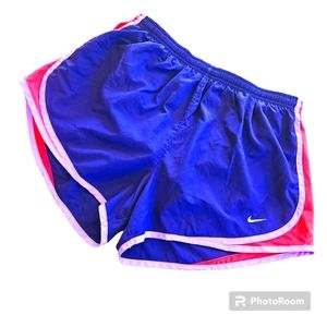 Nike Purple Women's Dry Fit Tempo Active Gym Running Shorts Size Large